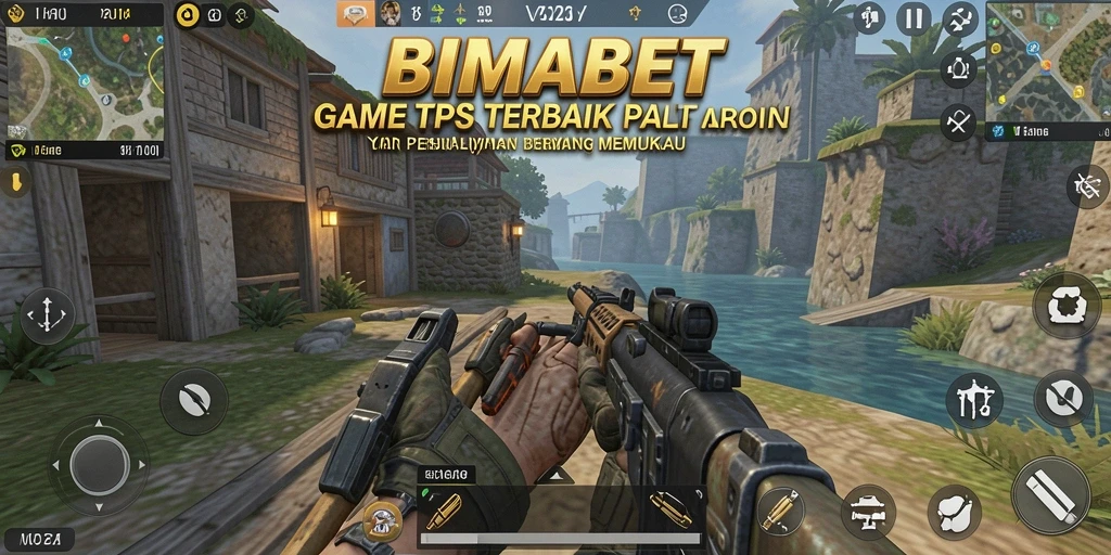 Tampilan dinamis dan menarik dari gameplay TPS BIMABET.