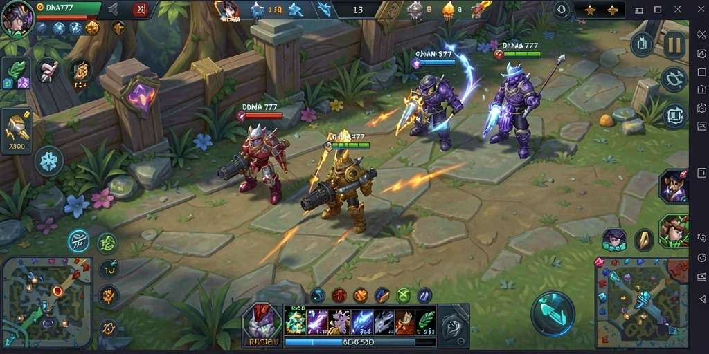 Gameplay menarik dalam simulasi strategi yang mendebarkan.
