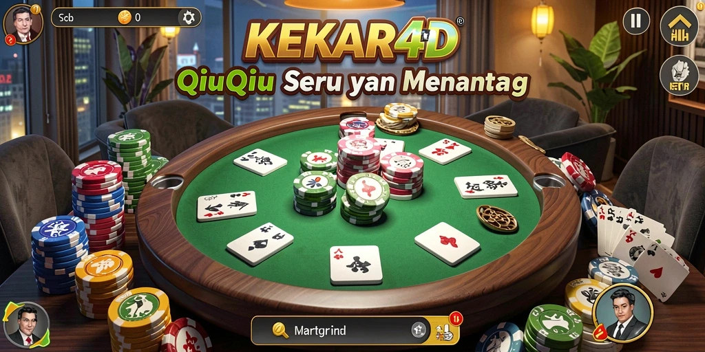 Tampilan gameplay seru dan penuh strategi di KEKAR4D.