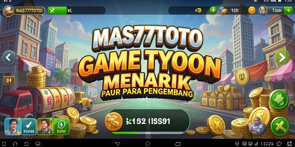 Tangkapan layar menarik dari gameplay <strong>MAS77TOTO</strong> yang menunjukkan manajemen bisnis.