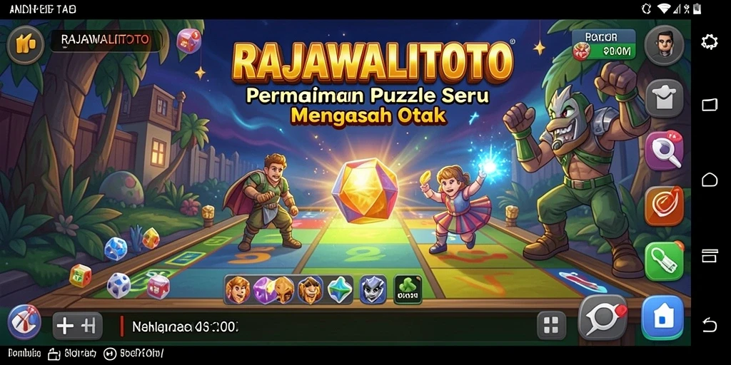 Tampilan gameplay RAJAWALITOTO yang menarik dan penuh tantangan.