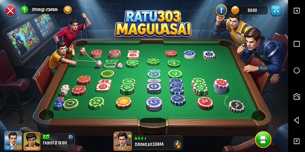Tampilan gameplay menarik dan interaktif pada RATU303.