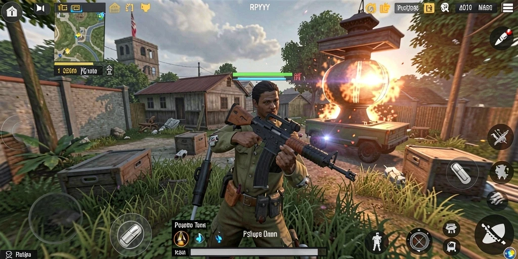 Screenshot gameplay RPYYY menampilkan elemen simulasi yang interaktif dan menarik.