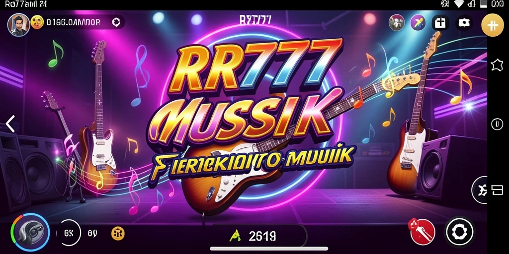 Gameplay seru dengan berbagai pilihan musik di RR777.