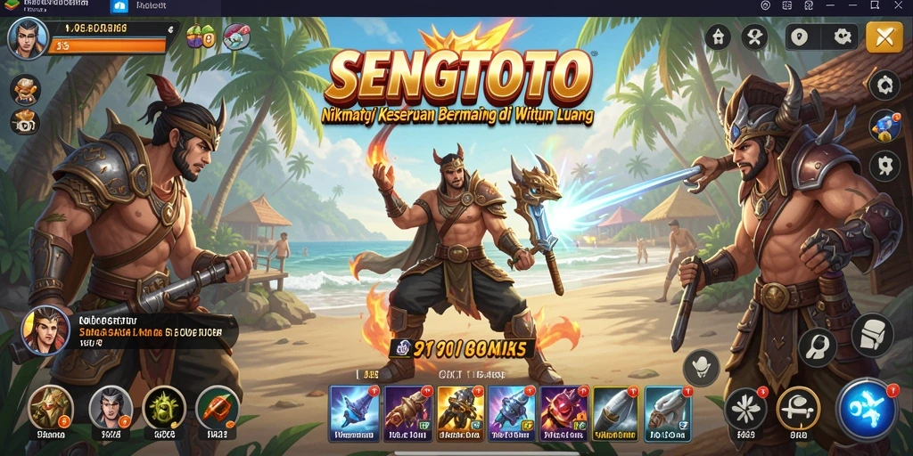 Tampilkan gameplay seru dan menantang SENGTOTO.