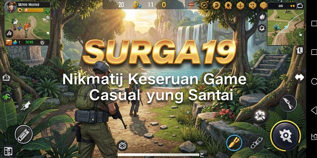 Tangkapan layar SURGA19 menampilkan gameplay yang menyenangkan dan interaktif.