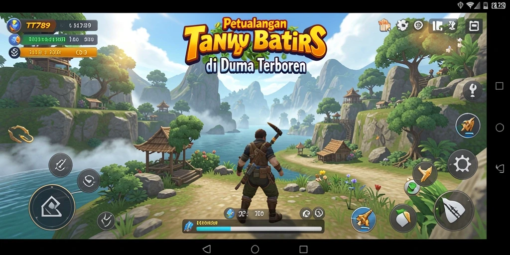 Screenshot gameplay TT789 menampilkan dunia terbuka yang menakjubkan.